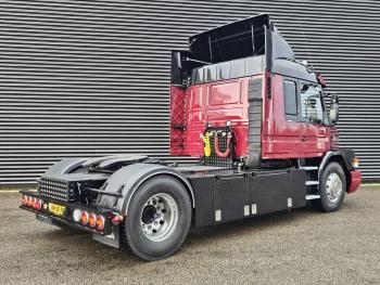 Scania T143.450 TOPLINE / TORPEDO / HAUBER / 460 cm WB